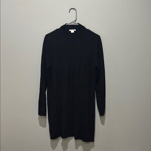 H&M Black Ribbed Knit Top